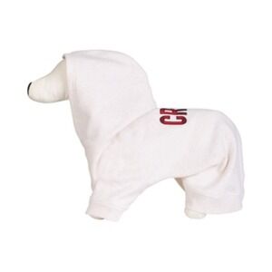 IDEOLOGY Pet Hoodie, crew buffalo Plaid, tan, S